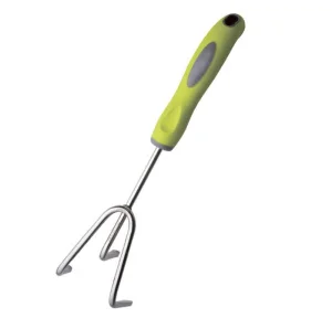 Рыхлитель 3-х зубый нерж. сталь с пластиковой ручкой OLOV Профи