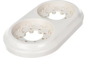 Рамка 2-м "Ретро" ЮЛИГ.735212.471 бежевый (Bylectrica) *1