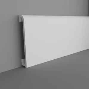 Плинтус напольный DPM Stella Вито 80 Белый 80х16х2000мм