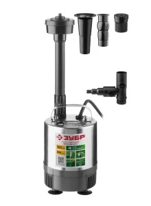Насос фонтанный Зубр ЗНФЧ-29-2.3-С из нержавеющей стали 50Вт *1