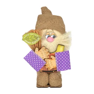 Оберег «Банник», в бане мыться, заново родиться, 15х10,5х23,5 см, для бани и сауны "Банные штучки" 3