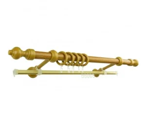 Карниз "Эконом" Ø28мм с U-шиной 3,0м, Ясень *1