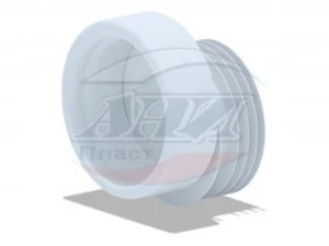 Манжета д/унитаза эксцентриковая D110 W0410 (Ани) *1/ 50/60