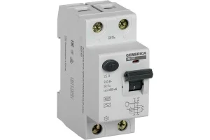 Устройство защитного отключения ВД1-63 2Р 63А 30мА GENERICA ИЭК MDV15-2-063-030