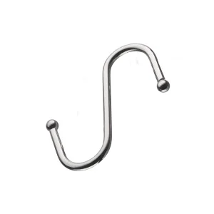Крючок на рейлинг большой, хром, R-KR-B