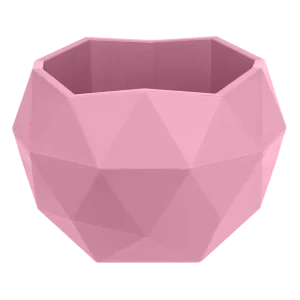 Кашпо д/цветов пласт. "Топаз" 0,45л пунш КШ-9645 (La Decoro) *1