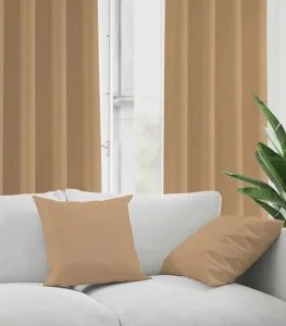 Подушка декоративная Канвас 40х40см песочный 58113760 *1