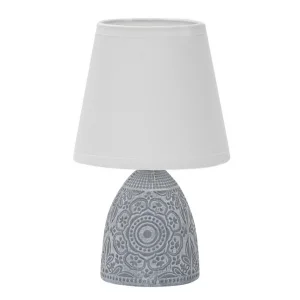 Светильник настольный UML-B301 E14 DARK GREY декоративный под лампу Е14, 40W. Механический выключатель. Темно-серый. ТМ Uniel