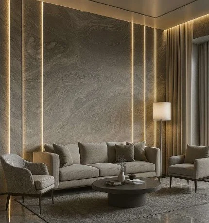 Лист интерьерный SoliD Urban ТСТ00024635 полимер 3000х1200х4,5мм Сиена Матовый