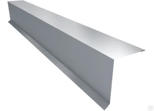 Планка ветровой доски 95х120х2000мм оцинкованная 0,40мм К-507