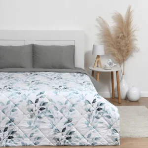 Покрывало LoveLife 1,5 сп "Акварельные листья" 150×210±5см микрофайбер 9544372 *1