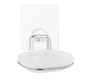 Мыльница настенная Kleber Lite KLE-LT036  пластик, силиконовое крепление