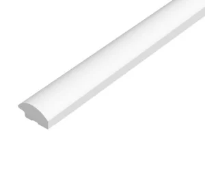Доборный профиль к 3D-панели из полимера ультравысокой плотности 4 UHD 17/23-07, белый, 3м
