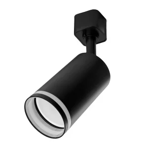 Светильник трековый под лампу GU10, черный, AL161, серия Luna