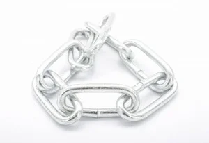 Цепь сварная длиннозвенная DIN 763, цинк 4 мм, бобина (38м) - Steelrex