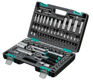 Набор инструментов 94 предм. 1/2", 1/4", CrV, пласт. кейс Stels 14106 *1