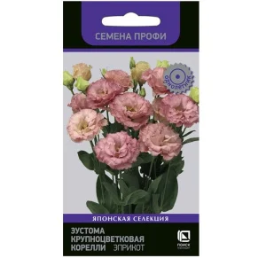 Эустома крупноцветковая Корелли Эприкот 5шт. (Поиск) О1789 *1