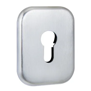 Накладка на цилиндр FUARO ESC.C.XL/K.486 (ESC 486-C SQ XL) SSC сатин. хром уп-1шт 40847 *1