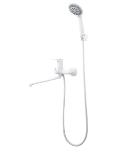 Смеситель для ванны и душа Prohanss P64.22.08 белый