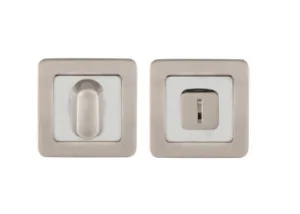 Ручка поворотная PUNTO BK6.K.QR52 QR SN/CP-3 матовый никель/хром