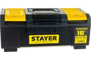Ящик для инструментов пластиковый Toolbox-16 Professional 390х210х160 Stayer 38167-16 *1