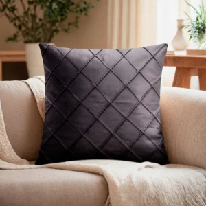 Чехол на подушку "Этель" Соло серый 43*43 см, 100% п/э    4992381