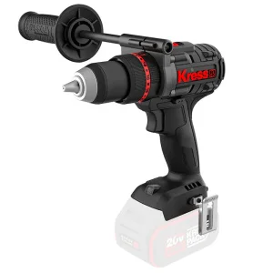 Дрель-шуруповерт аккумуляторная ударная бесщеточная KRESS KUC35.9, 20В, 150Нм, без АКБ и ЗУ, коробка