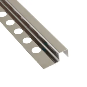 Профиль д/каф полир.нерж.сталь окантовочный, 10мм, ПК 11-10НСП.2700.001