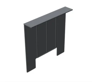 Перегородка-сифон для дождеприемника Gidrolica Poin пластик 250х242мм 210 *1