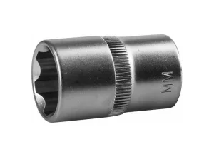 Головка торцевая 6-гранная 1/2 15мм сталь Cr-V Зубр Мастер Super Lock 27725-15