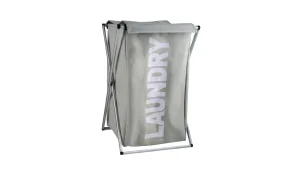 "LOFT STYLE" Корзина для белья складная серая FX-1023
