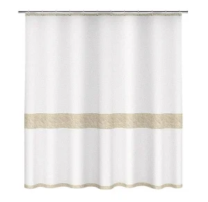 Штора для ванной полиэстер 180х180см Fora Stone, natural FOR-STN203NAT