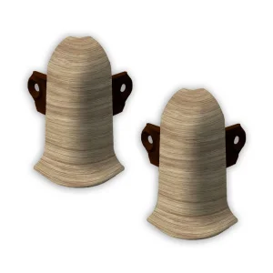 Угол наружный с крепежом 522 Осина европейская 55мм Лексида