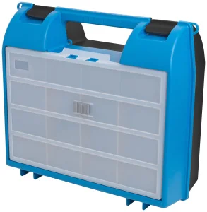 Ящик для дрели 360х135х330мм с органайзером 12 отделений Mos 65605М