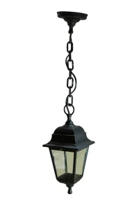 Светильник НСУ 04-60-001 У1 "Адель" (черный, прозрачное стекло)