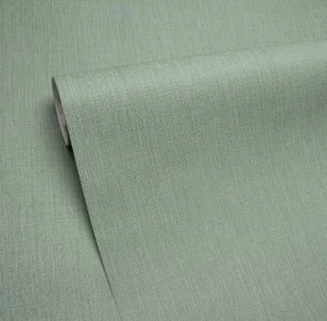 Обои компакт-винил Laura фон 588493 1,06х10м зеленый