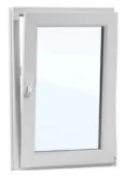 Окно ПВХ 600Х900, поворотно-откидное, 2кам, 32 мм