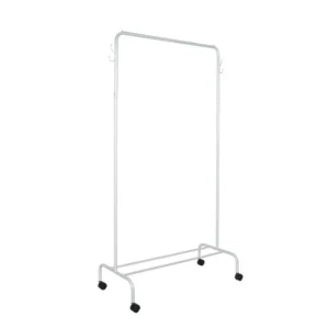 Вешалка гардеробная "Радуга 2" на колесах белый
