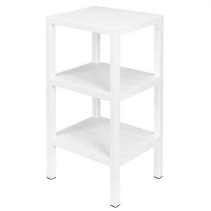 ЭТАЖЕРКА ПРЯМОУГОЛЬНАЯ NATURE 3 полки 384Х330Х725 ММ (Белый)