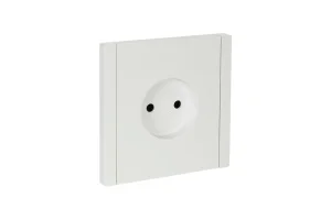 Розетка 1-м СП "Forte&Plano" FP218 10А без заземл. без защ. шторок винт. крепл. белый IEK FP-R10-10-