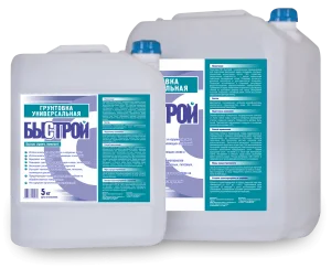 Грунтовка универсальная БЫСТРОЙ GRUNT 10л