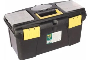 Ящик для инструмента пластиковый 320х175х160мм 12" подвижный лоток Fit 65571