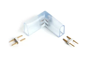 Соединитель угловой для светодиодной ленты 220V LS720 ( 2835) , LD511 FERON