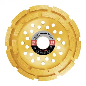 Чашка алмазная зачистная 230мм двухрядная 72991 Matrix *1/20