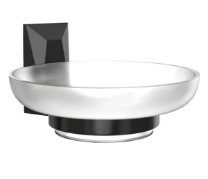 Мыльница настенная Kleber Ice black KLE-ICE036BL