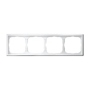 Рамка 4-м "Artgallery" универсальная, белый GAL000104 (Systeme Electric) *1