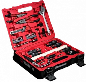 Набор инструмента 50предм. пласт. кейс Wurth Workout 9652021 *1