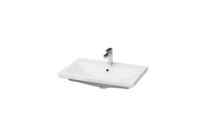 Раковина встраиваемая COMO 70 1 отв., белый, S-UM-COM70/1-w