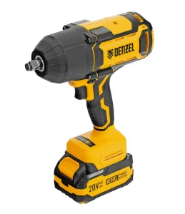 Гайковерт ударный аккум. Denzel CIWH-BL-20-1000 26528 20В 1000Нм 1акб (4 ач), кейс