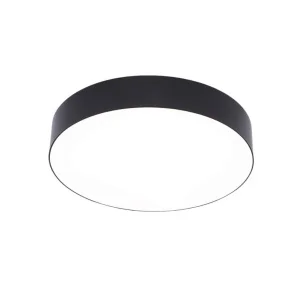 Светильник потолочный Linvel MS 1187 96W Чёрный 220-230V 3000-6000K 5275 Lm диммируемый с ПДУ 400х400х50мм